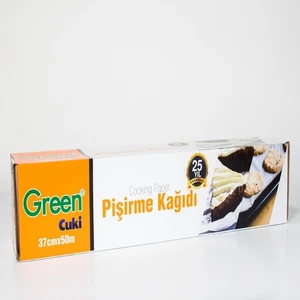 Yağlı Pişirme Kağıdı- Green 37 cm x 50 M