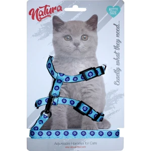 Yavru Kedi Bel Tasması - Nazar Boncuklu Mavi