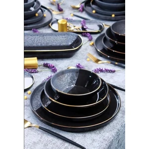 Royal Black 27 Parça Yemek Takımı