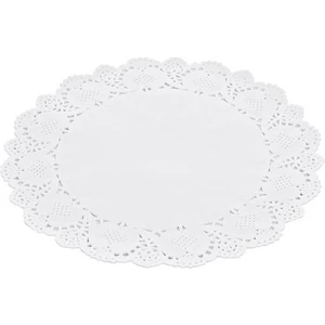 Kağıt Altlık 100LÜ Yuvarlak Dantel Kağıt Altlık 18CM