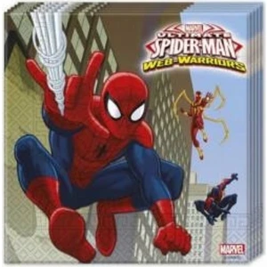 Sihirli Parti Spiderman Örümcek Adam Kağıt Peçete