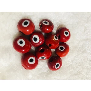 Flea Market 12 Adet - 15MM Danagöz Nazar Boncuğu Takı Boncuğu