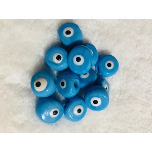 Flea Market 12 Adet - 15MM Danagöz Nazar Boncuğu Takı Boncuğu