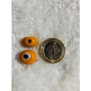 Flea Market 12 Adet - 15MM Danagöz Nazar Boncuğu Takı Boncuğu