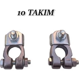 (10 Takım) Kurşun Akü Kutup Başı Otomotiv ve Marin