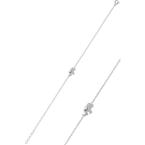 Söğütlü Silver Gümüş Rodyumlu Fil Modeli Bileklik