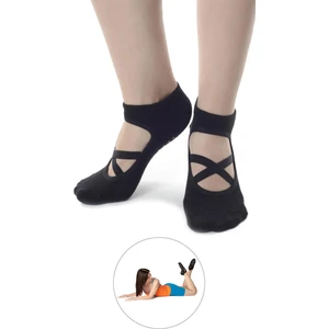 Spor Byfit 3 Çift Kaydırmaz Tabanlı Pamuklu Pilates ve Yoga Çorabı