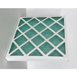 Kimtek FKM Filtre Karton Kaset Cam Elyaf Filtre EU3-500X500X48MM