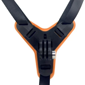 Strade Store Kahraman Için Plastik Kask Çene Montaj Tutucu 8/7/6/5 Spor Kamera Turuncu (Yurt Dışından)