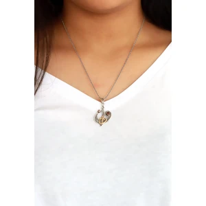 Midyat Nurtaş Gümüş Elif Vav Tasarım Telkari Gümüş Kolye