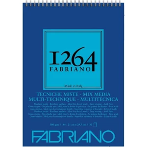 1264 Mix Media Defter 300 gr A4-30 Yaprak Spiralli