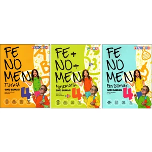 Gama Yayınları Fenomen 4. Sınıf Matematik+Fen+Türkçe Soru Bankası Seti 3 Kitap