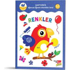 Renkler - Çıkartmalarla Eğlenceli Öğretici Etkinlikler