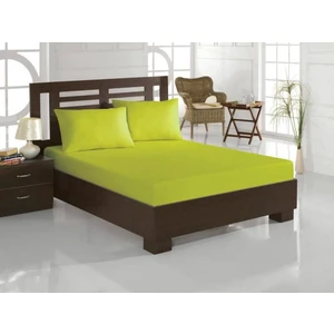 Çeyiz Diyarı Penye Çift Kişilik Lastikli Çarşaf Fıstık Yeşili