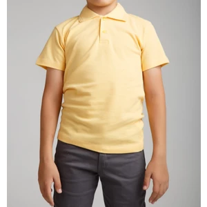Kısa Kol Polo Yaka Okul T-Shirt