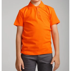 Kısa Kol Polo Yaka Okul T-Shirt