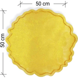 Sehpa Kalıbı Kıvrık Kenar - Epoksi Dökümler Için Premium Silikon Kalıp 50CM