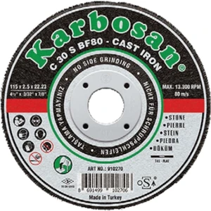 115X2.5X22.23 Karbosan Mermer Kesici