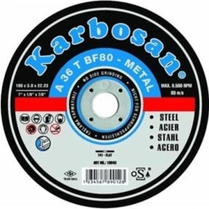 180X3.0X22.23 Karbosan Metal Kesici