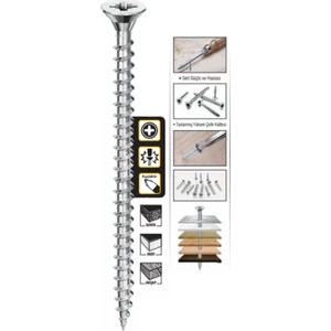 4X40 Sunta Vidası 500 Lü Paket