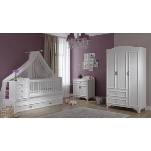 Baby Darling Lisa Bebek Odası Mdf Beyaz 70 x 130 cm