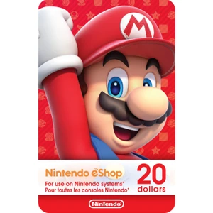 Nintendo Eshop Card Us 20$ (Us) United States