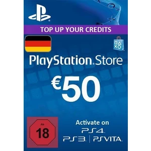 Playstation PSN Card 50 EURO(DE) Germany