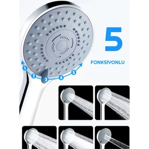 El Duş Başlığı 5 Fonksiyonlu