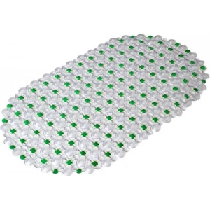 Pvc Banyo Paspası Kabarcıklı Şeffaf Kaymaz Vakumlu 65 x 35 cm