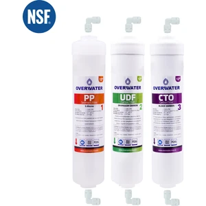 OverWater Kapalı Kasa Su Arıtma Cihazı 3 lü Inline Filtresi Seti Aşamalı ( Membransız Set ) FIN3