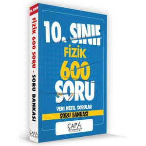 Çap Yayınları 10. Sınıf Fizik Soru Bankası