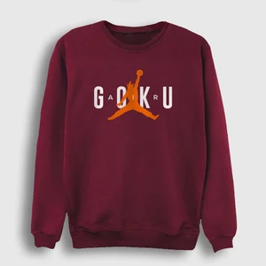 Unisex Bordo Air Goku Anime Dragon Ball Sweatshirt