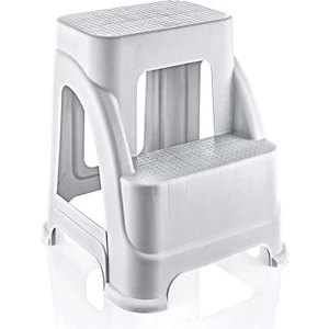 Hobby Life Merdivo Büyük Boy 2 Basamaklı Merdiven Tabure Beyaz