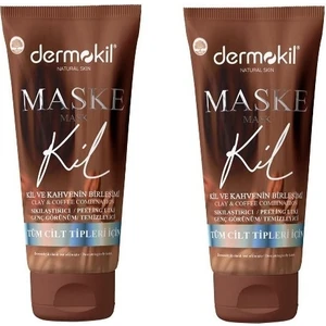 Kil ve Kahve Maske Kil ve Kahvenin Birleşimi 75 gr x 2 Adet