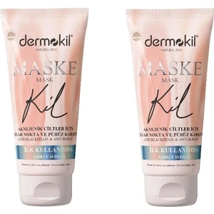 Aknejenik Ciltler Için Maske Siyah Nokta ve Pürüz Karşıtı 75 gr x 2 Adet