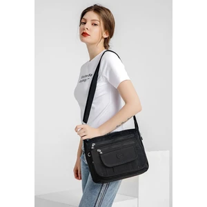 Smart Bags SMBYB3005-0001 Siyah Kadın Çapraz Çanta