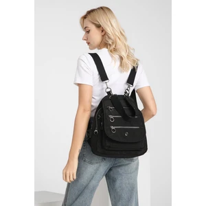 Smart Bags SMBYB1169-4001 P.siyah Kadın Sırt ve Omuz Çantası