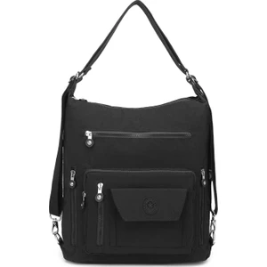 Smart Bags Hem Sırt Hem de Omuz Kadın Çantası BC 1205 4001 - Siyah