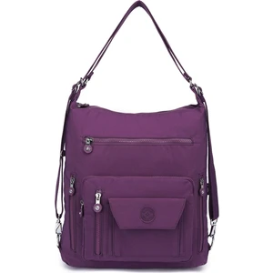 Smart Bags SMBYB1205-0027 Mor Kadın Omuz ve Sırt Çantası