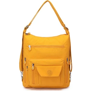 Smart Bags Hem Sırt Hem de Omuz Kadın Çantası BC 1205 4001 - Hardal