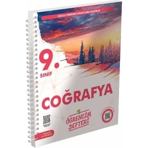 Murat Yayınları 9.Sınıf Coğrafya Öğrencim Defteri
