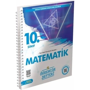 Murat Yayınları 10.Sınıf Matematik Öğrencim Defteri