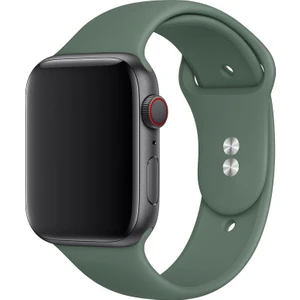 38 mm - 40 mm S/m Apple Watch 3-4-5-6-Se Uyumlu Silikon Kordon Kayış