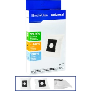 Pro Fresh & Clean Beko Bks 1912 6'lı Bez Toz Torbası