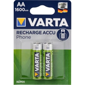 58399 Phone 1600 mAh AA Ni-Mh Şarj Edilebilir Kalem Pil 2'li