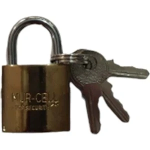 25 mm Sarı Kısa Asma Kilit