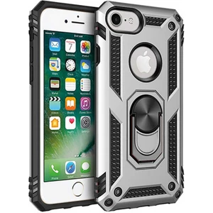 Apple iPhone 7 Kılıf Yüzüklü Zırh Tank Vega