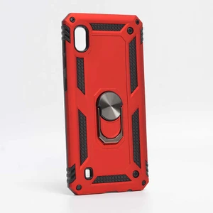 Samsung Galaxy A10 Kılıf Yüzüklü Zırh Tank Vega