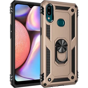Samsung Galaxy A10S Kılıf Yüzüklü Zırh Tank Vega