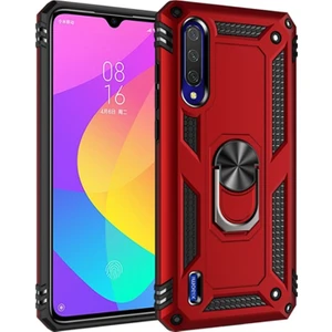 Xiaomi Mi A3 Kılıf Yüzüklü Zırh Tank Vega